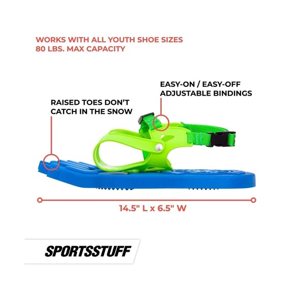 Sportsstuff Monsta Trax Kids Snowshoe for Boys and Girls - Picture 5 of 6